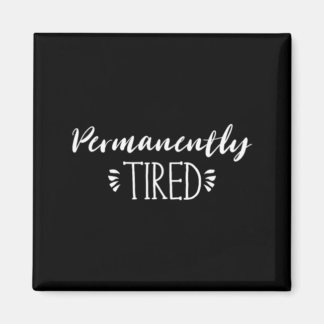 Funny New Mother And Father Gift, Permanently Tire Magnet (Vorne)