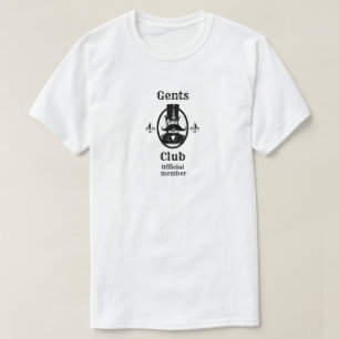 Funny New Uni Design GENTS CLUB T-Shirt