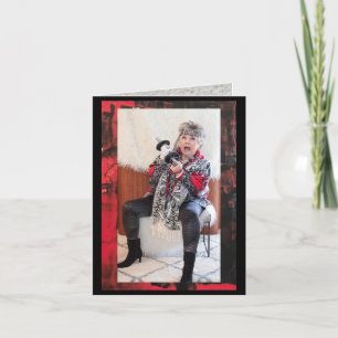 Funny New Year's Resolutions Falted Grußkarte Karte