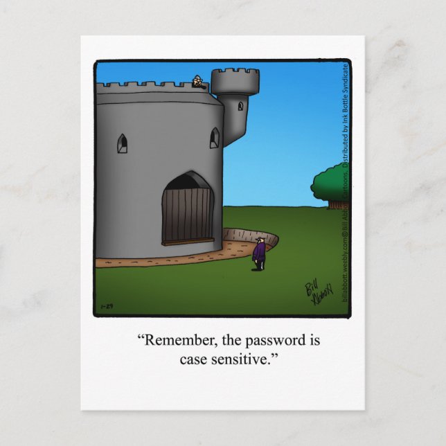 Funny New Zuhause Announction Postcard Ankündigungspostkarte (Vorderseite)