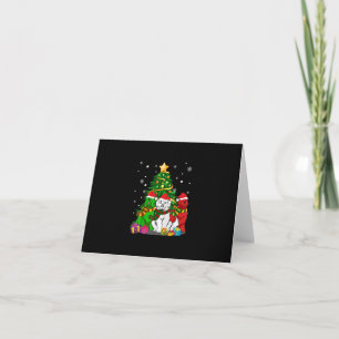 Funny Newfie   Funny Newfundland Dog Christmas Karte