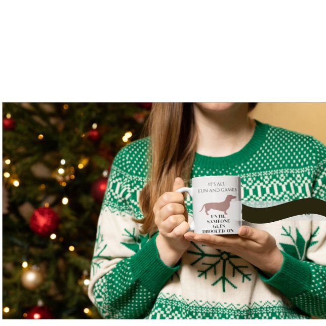 Funny Newfoundl It's All Fun and Games until sameo Kaffeetasse (Von Creator hochgeladen)