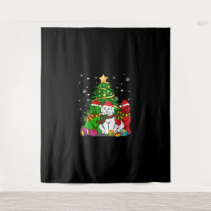 Funny Newfundland Dog Christmas Best Gift Wandteppich