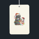 Funny Newfundland Dog Christmas T-Shirt Snowman Li Autolufterfrischer<br><div class="desc">Funny Newfundland Dog Weihnachts T-Shirt Snowman Lights Pajama</div>