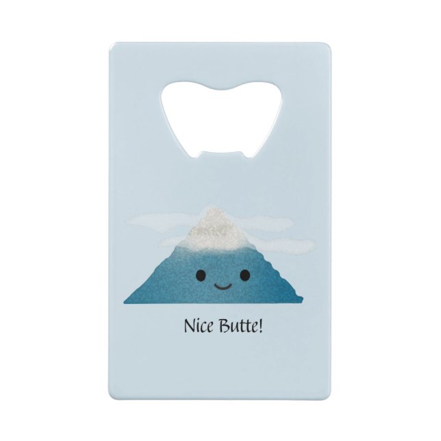 Funny Nice Butte Geldbeutel Flaschenöffner (Rückseite)