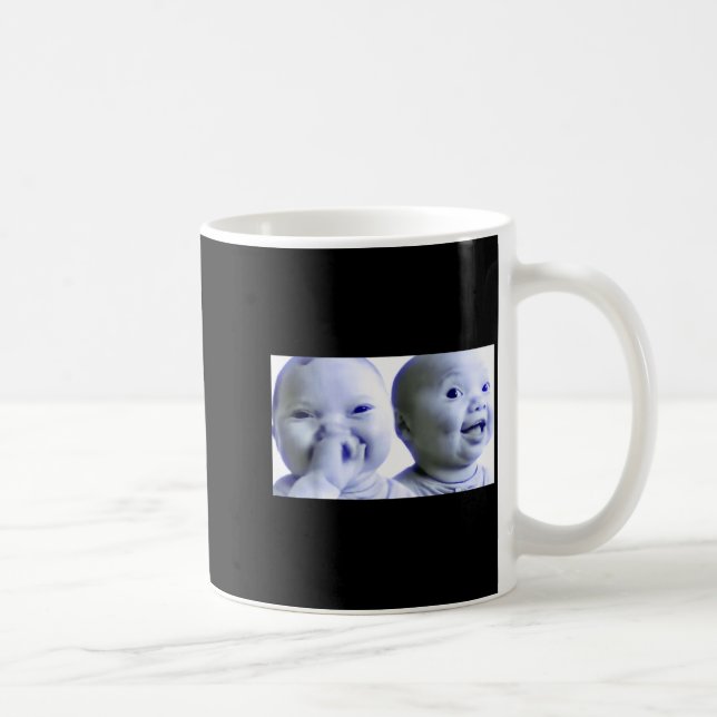 Funny Niche Baby Gen Z Meme Ai Viral Giggling Ai L Kaffeetasse (Rechts)