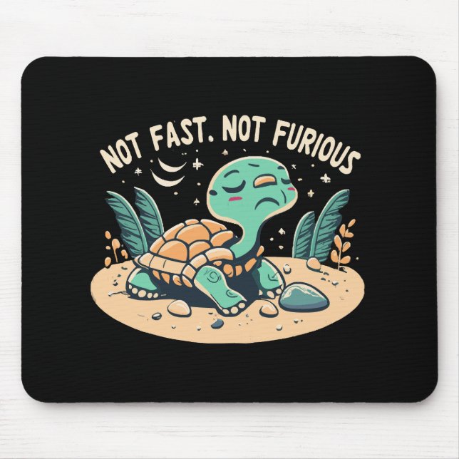 Funny nicht schnell, nicht wütend mousepad (Vorne)