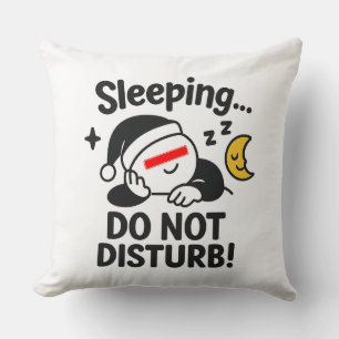 Funny Nickerchen Decorative Kissen