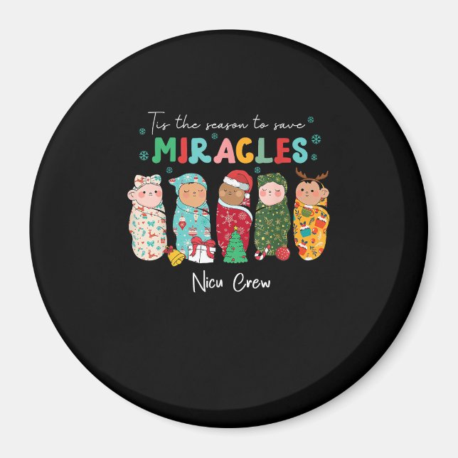 Funny Nicu Nurse Nurse Aufwertung Weihnachten Magnet (Vorne)