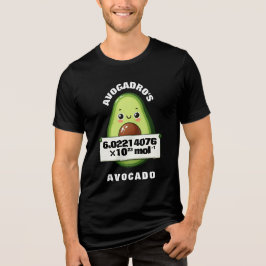 Funny Niedlich Avogadros Avocado-Konstante Tri-Blend Shirt