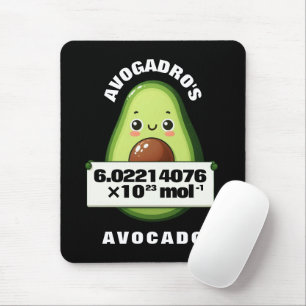 Funny Niedlich Avogadros Avocado Mousepad