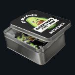 Funny Niedlich Avogadros Avocado Puzzle<br><div class="desc">Ein kleiner Spaß für die Chemie-Majors, die einen witzigen Schlag gegen die Konstante von Avogadro mit diesem wissenschaftlich-y-Acrylpuzzle macht, in dem ein von der KI generiertes Kunstwerk einer adorable Avocado-Hälfte (mit freigelegtem Samen) zur Verfügung steht, das die Avogadro-Formel hochhält, begleitet von der lustigen alliterativen Phrase "Avogadro's Avocado". Avocados sind lecker...</div>