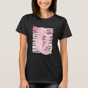 Funny Niedlich Axolotls Wandern Fisch Fischen Love T-Shirt