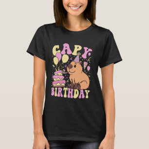 Funny Niedlich Capitday Funny Capybara Animals Bo T-Shirt