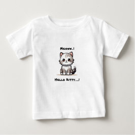 Funny Niedlich Cat Catmas Spaß Baby T-shirt