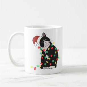 Funny Niedlich Catmas Cat Kaffeetasse