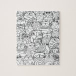 Funny Niedlich Cats Zen Doodle Relaxen Erwachsenen Puzzle<br><div class="desc">Puzzle färben mit einer quimsikalen Zen-Doodle-Menge lustiger Katzen zum Entspannen von Farben für Kinder oder Erwachsene, Spaß für Katzenliebhaber.</div>