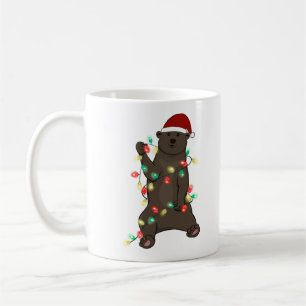 Funny Niedlich Christmas Bear Kaffeetasse