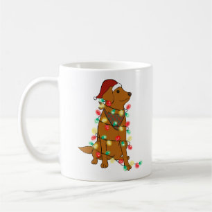 Funny Niedlich Christmas Dog Kaffeetasse