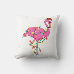 Funny Niedlich Christmas Flamingo Kissen