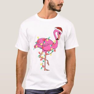Funny Niedlich Christmas Flamingo T-Shirt