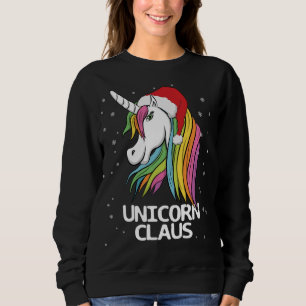 Funny Niedlich Christmas Unicorn Sweatshirt
