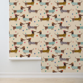 Funny Niedlich Dackel Hunde Tapete