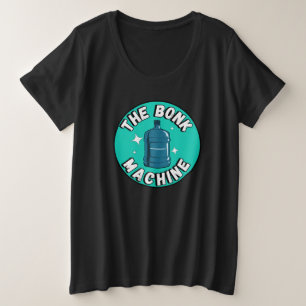 Funny Niedlich die Bonk-Maschine /Freie Palästina- Große Größe T-Shirt