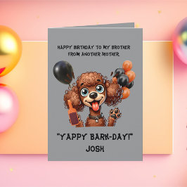 Funny Niedlich Dog Einfache Geburtstagskarte Karte