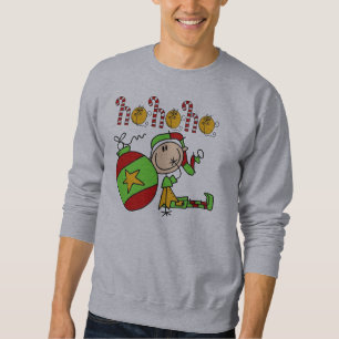 Funny Niedlich Festivals Weihnachtsfeiertag Elf Sweatshirt