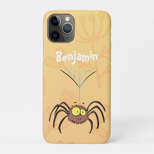 Funny niedlich fluffly spinness Cartoon Case-Mate iPhone Hülle (Rückseite)