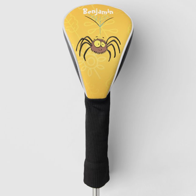 Funny niedlich fluffly spinness Cartoon Golf Headcover (Vorderseite)