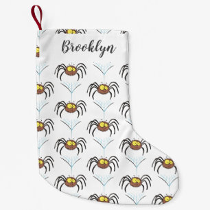 Funny niedlich fluffly spinness Cartoon Kleiner Weihnachtsstrumpf