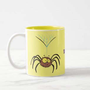 Funny niedlich fluffly spinness Cartoon Zweifarbige Tasse