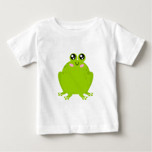 Funny Niedlich Frog Baby T-shirt