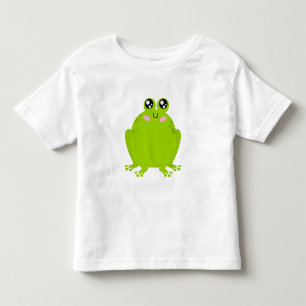 Funny Niedlich Frog Kleinkind T-shirt
