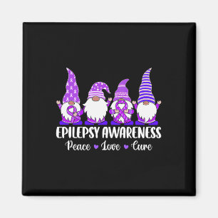 Funny niedlich Gnomes Peace hope Liebe epilepsy Aw Magnet