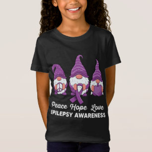 Funny niedlich Gnomes Peace hope Liebe epilepsy Aw T-Shirt