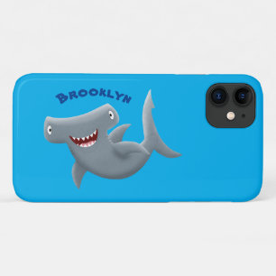 Funny niedlich Hammerhead Hai Cartoon Case-Mate iPhone Hülle
