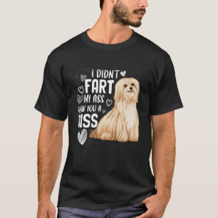 Funny Niedlich Havanese Hund Don't Furz Puppy Love T-Shirt