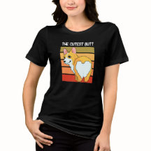 Funny Niedlich Hintern - Hundeshirt