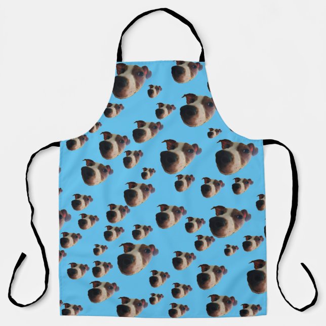 Funny Niedlich Jack Russell All Over Print Schürze (Vorderseite)