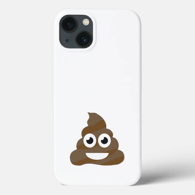 Funny Niedlich Kack Emoji Case-Mate iPhone Hülle (Rückseite)