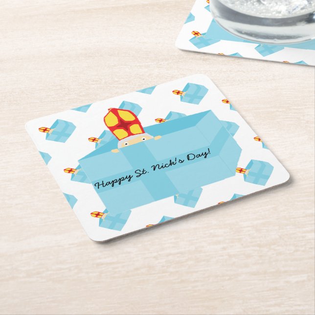 Funny Niedlich Kids Art Nassa Rechteckiger Pappuntersetzer (angewinkelt)