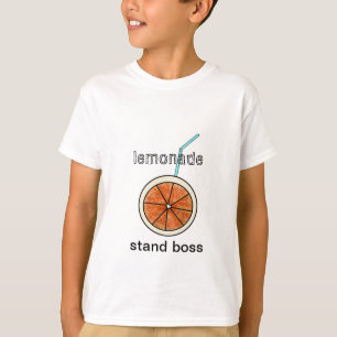 Funny Niedlich Lemonade Stand Boss Gelb T-Shirt