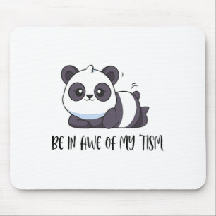 Funny Niedlich Panda sein in Awe meiner Taufe Mousepad
