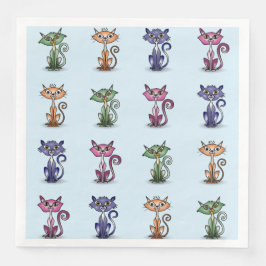 Funny Niedlich Paper Napkin Serviette