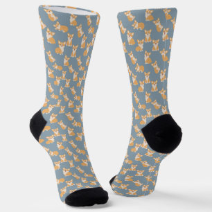 Funny Niedlich Pembroke Corgi Muster für Hund Love Socken