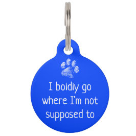 Funny Niedlich Pet Dog Tags - Einzigartig angepass Haustiermarke