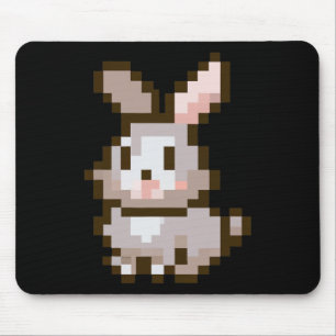 Funny Niedlich pixelig Ostervideospiel Osterbrunn Mousepad
